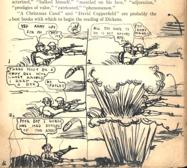 woodrow wilson political cartoon. A James Carr WWI Cartoon found