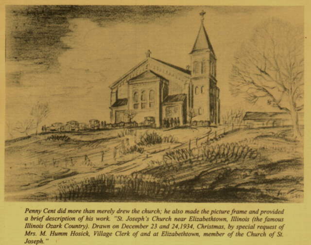 St. Joseph's Church Sketch by PC