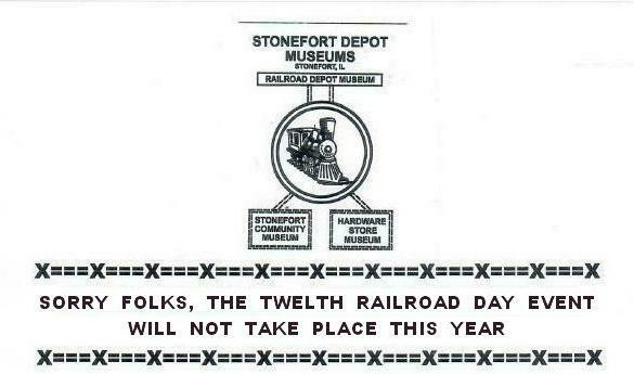 12th railroad day canceled